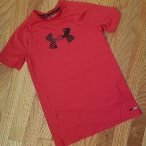 Like NEW boys sz M UA heat gear tee